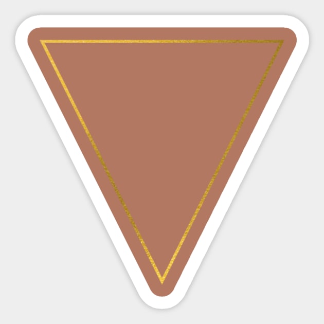 Triangle Upside Down Sticker by NewWorldIsHere